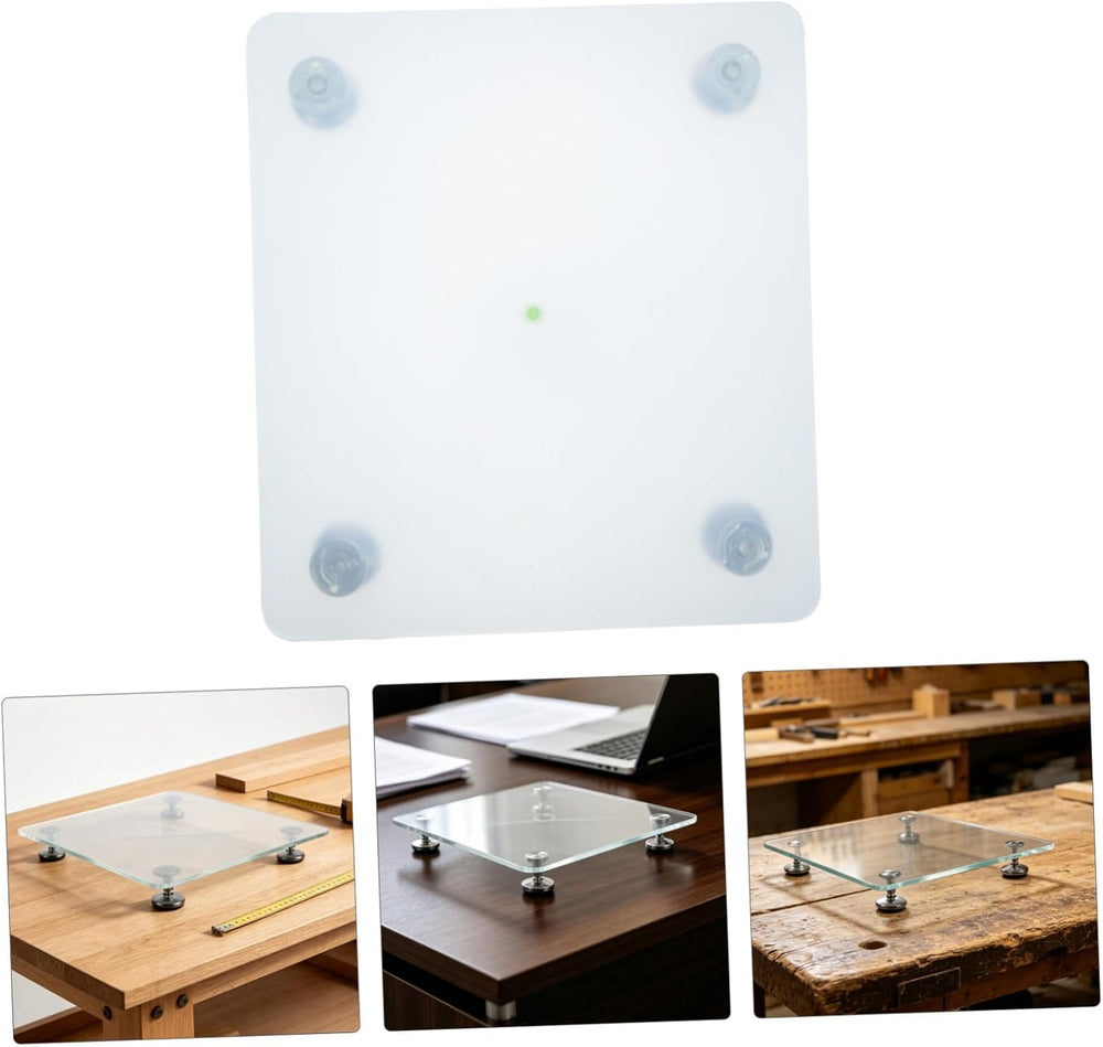 Homoyoyo Adjustable Epoxy Resin Leveling Table with Acrylic Material, Easy Ho...