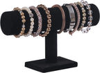 Coward Bracelet Holder Organizer for Show Jewelry Display Boutique Watch Stand for Selling Organization Storage (Detachable Back Velvet)