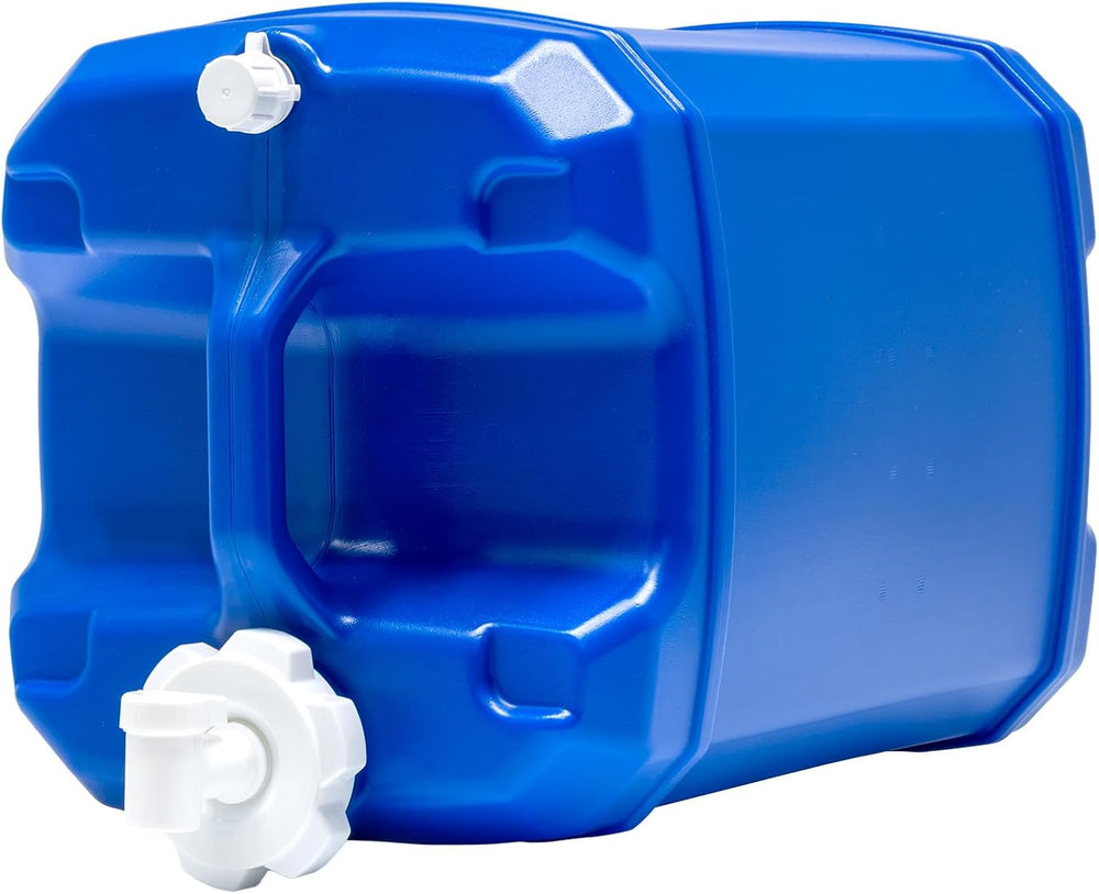 WaterPrepared ReadyJug 7 Gallon Portable Emergency Water Tank, Blue