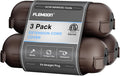 Flemoon [3 Pack] Outdoor Extension Cord Waterproof Cover, Weatherproof Electrical Connection Box for Outdoor Plug, Outlet, Outdoor Outlet, Socket, Halloween, Christmas Holiday Decoration Light, Brown