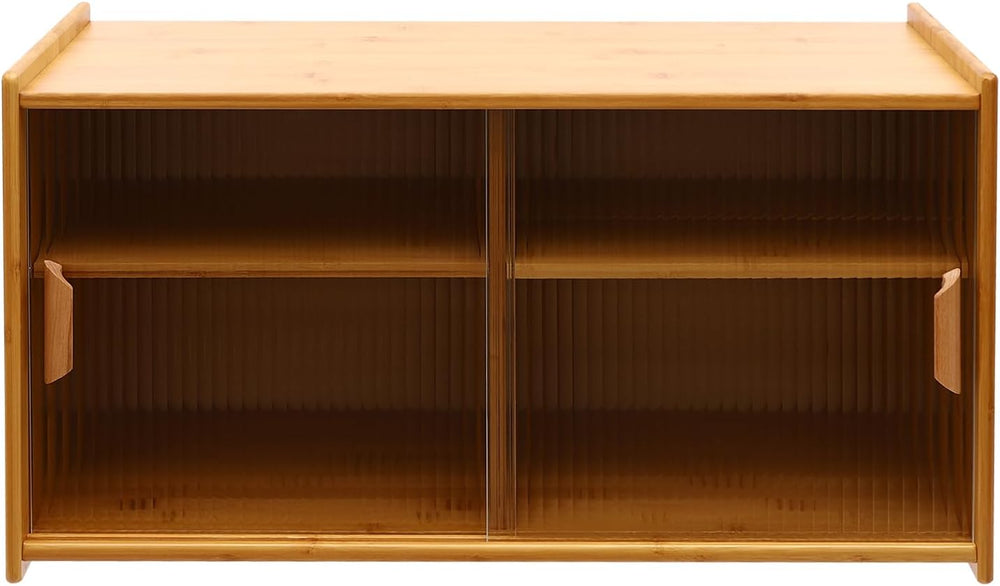 Wall Pantry Cabinet with Adjustable Shelf, Wall Mounted Kitchen Sideboard wit...