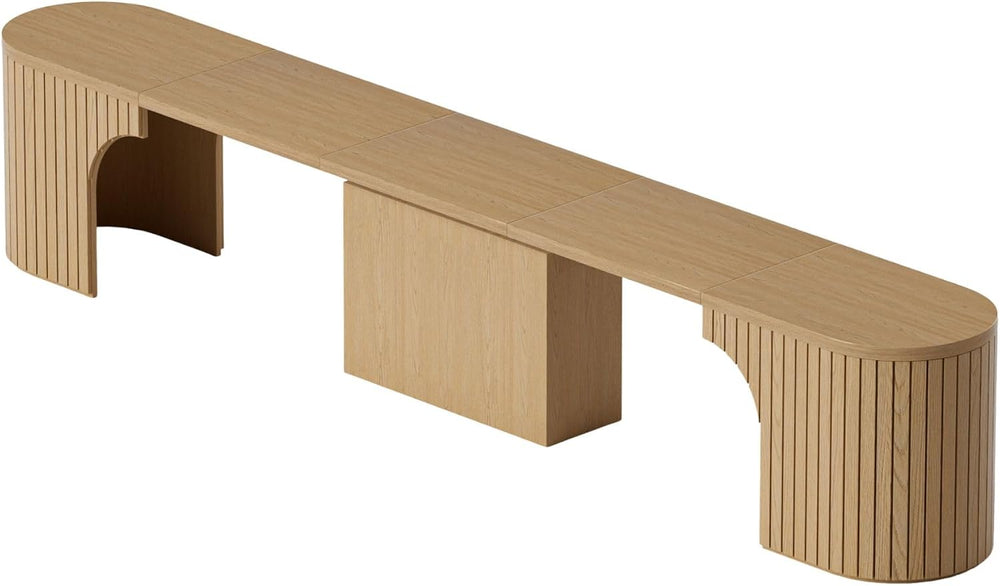 40" to 98" Extendable Dining Bench for Dining Room Furniture | Mode...
