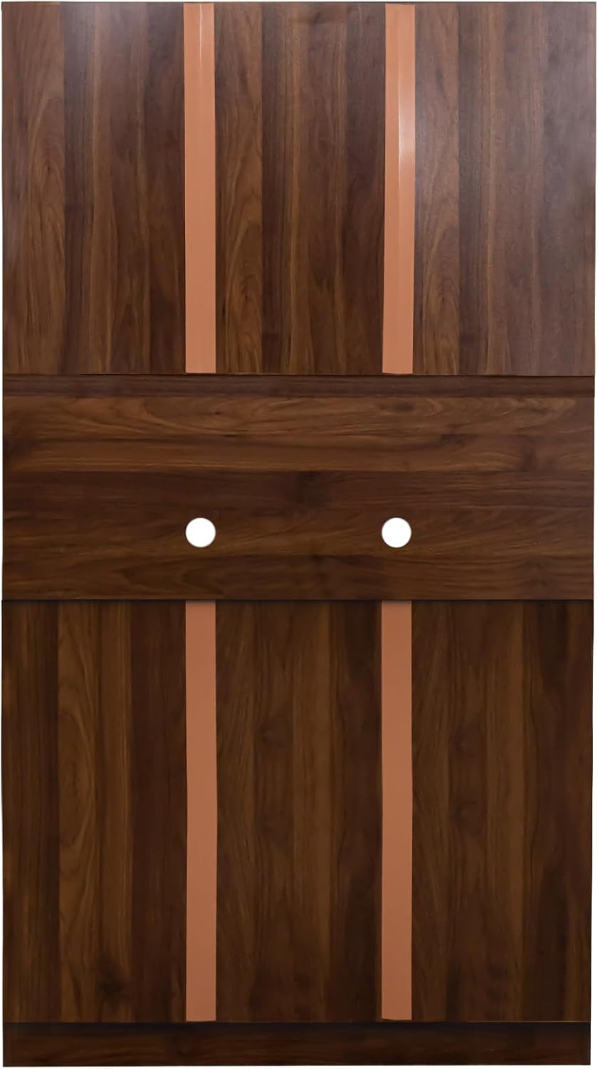 ZeHuoGe 70.86" Tall Pantry Cabinet with 6-Doors, 1-Open Shelves and 1-Dr...