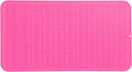 Silicone Dish Drying Mat for Multiple Usage,Easy clean,Eco-friendly,Heat-resistant Silicone Mat for Kitchen Counter or Sink,Refrigerator or Drawer Liner Rose 4XL 32 inches x 18 inches