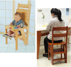 Wooden Folding Library Ladder Chair,2 in 1 Lightweight Portable Multifunctional Step Stool, 4-Step Stool Dual Purpose Stepladders, Display Stand and Flower Stand for Home
