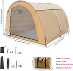 Bike Storage Shed Tent,Outdoor Portable Bicycle Storage Sheds with 420D Oxford Fabric Waterproof for 6-8 Bikes,Bike Covers Shelter for Motorcycle,Garden Tools,Toys,Lawn Mower