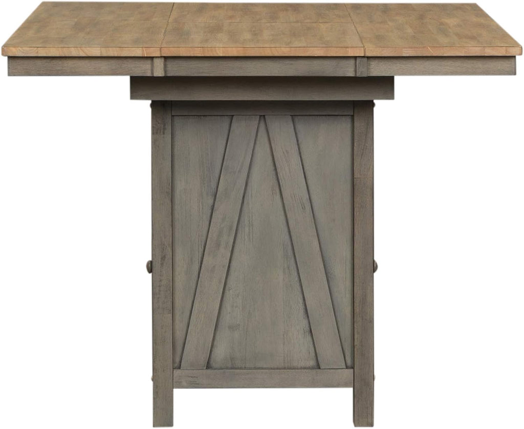 Liberty Furniture Industries Lindsey Farm Kitchen Island, W46 x D54 x H36, Light Gray