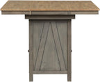 Liberty Furniture Industries Lindsey Farm Kitchen Island, W46 x D54 x H36, Light Gray