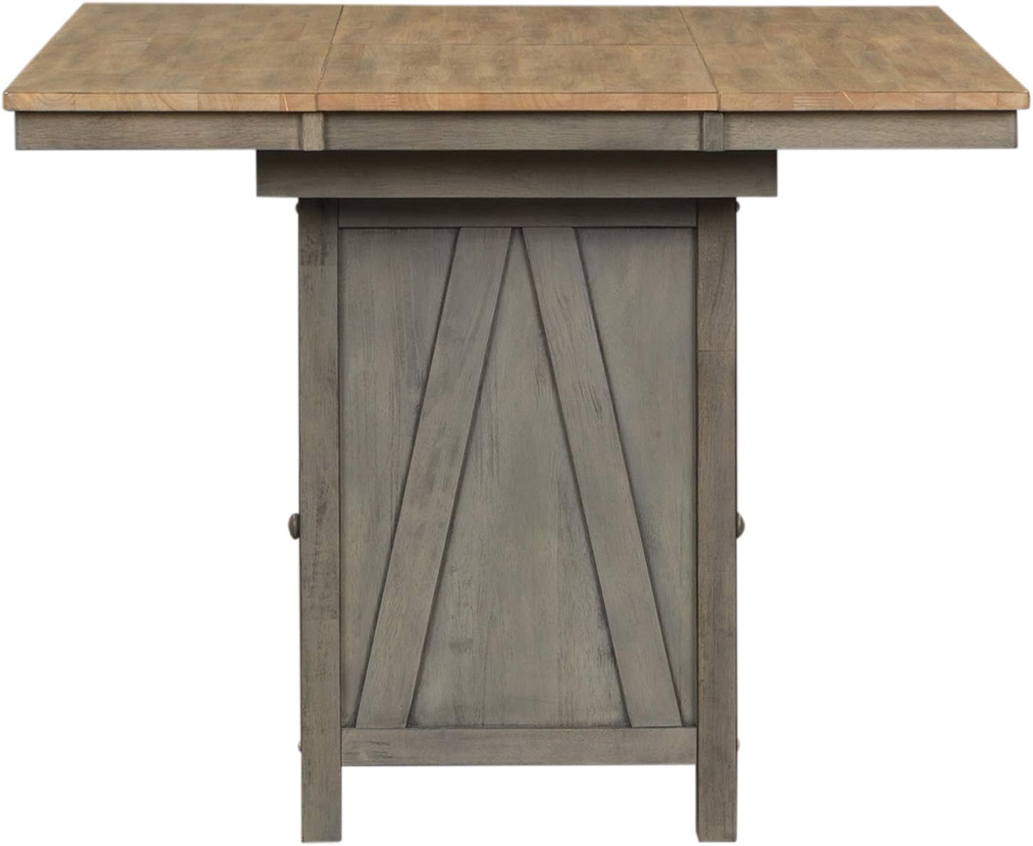 Liberty Furniture Industries Lindsey Farm Kitchen Island, W46 x D54 x H36, Light Gray