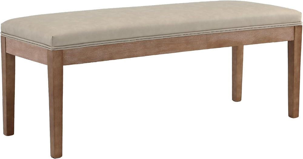 LZAREAL Upholstered Entryway Bench Modern Shoe Benches for Hallway Porch Bedr...