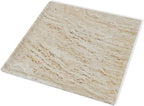Natural Beige Travertine Marble Luxury Tray,for Kitchen Sink,Bathroom Soap Bottles,Makeup,Towel Organizer Tray