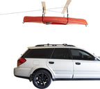 HARKEN Hoister - Overhead Garage Storage 2 Point Hoist System for Bikes, Kayaks, Surf & Paddle Boards (60lb Capacity, 16ft Ceiling) Safe Anti-Drop System, One-Person Operation - 7807.16