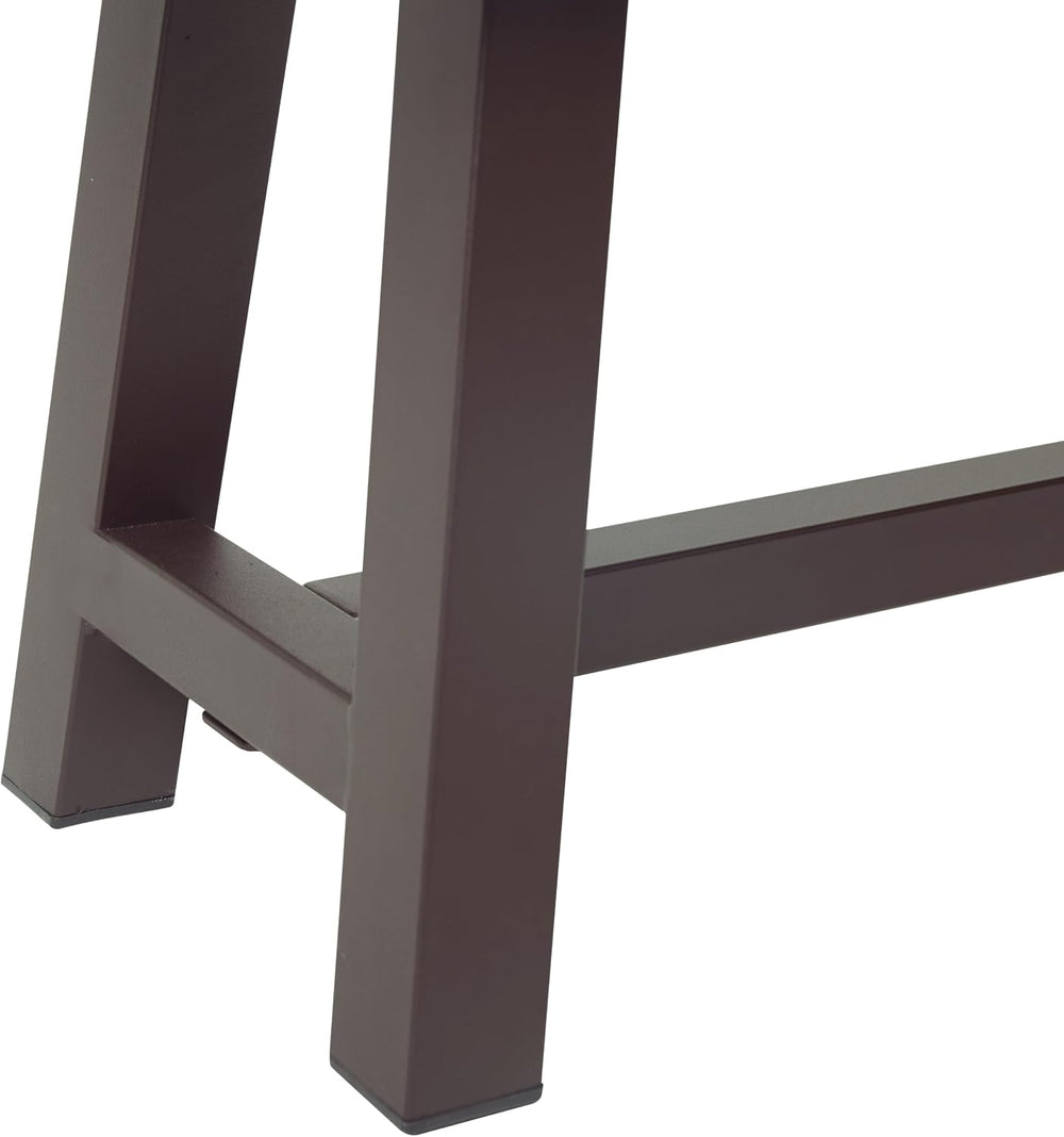 Christopher Knight Home 318117 Carlisle Benches, Sandblasted Brown + Rustic M...