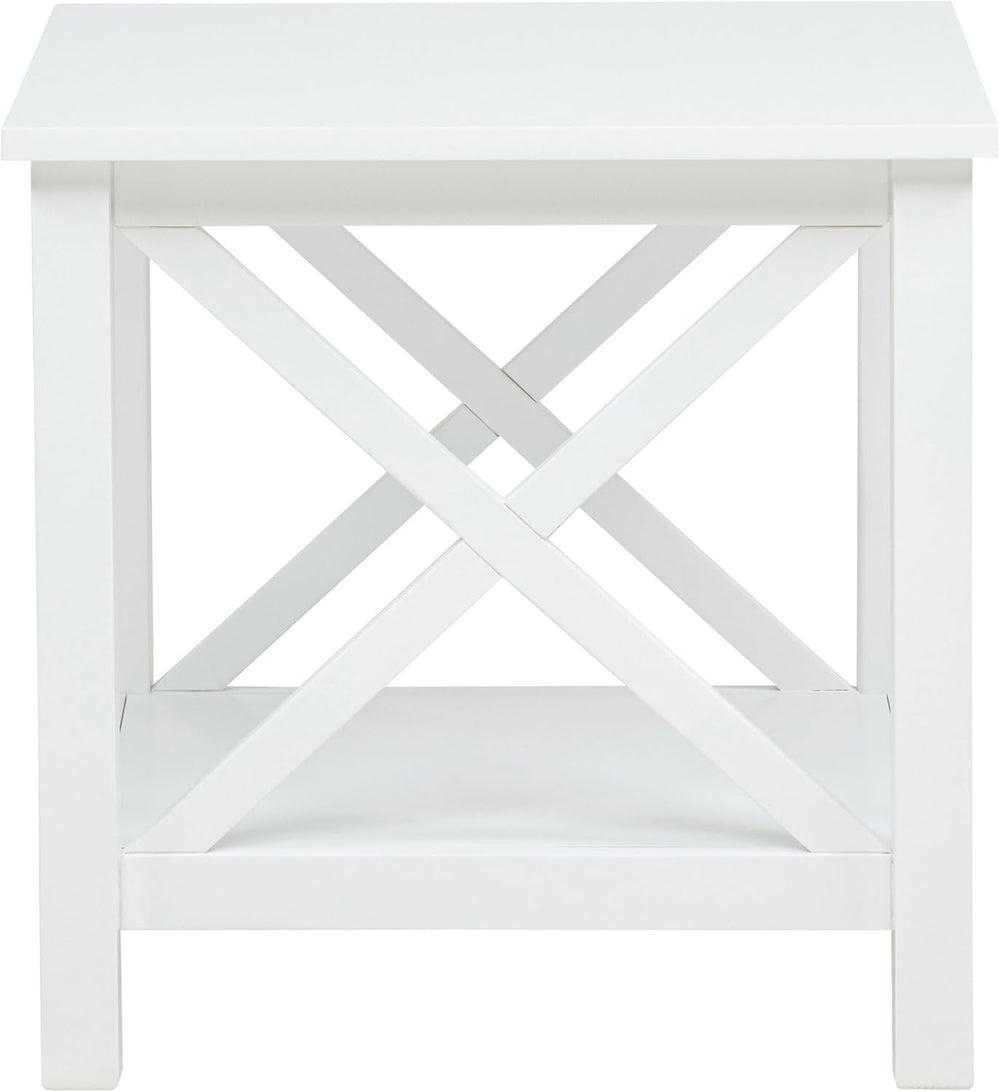Coaster Home Furnishings - Skyview - Wood - Square End Table with Open Shelf,...