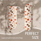 Mushroom Plastic Bag Holder, Reusable Grocery Bags Holder, Washable Hanging Shopping Bags Carrierfor Home Kitchen, Kitchens Housewarming Gifts, Kitchen Pattern Garbage Bag 51