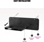 Hair Dryer Wall Mount Holder Compatible with Dyson Supersonic,Hair Styler Nozzle Attachments Organizer Storage Bracket for Bathroom