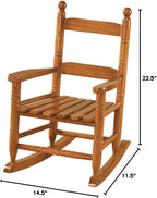 Fox Valley Traders Childs Natural Rocker