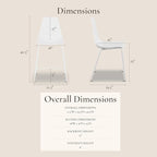 Poly & BARK Isla Bar Stools Set of 3 – Counter Height Bar Stool for Kitchen – Set of Counter Stools – Indoor/Outdoor Barstools – Modern Kitchen Bar Stools - White