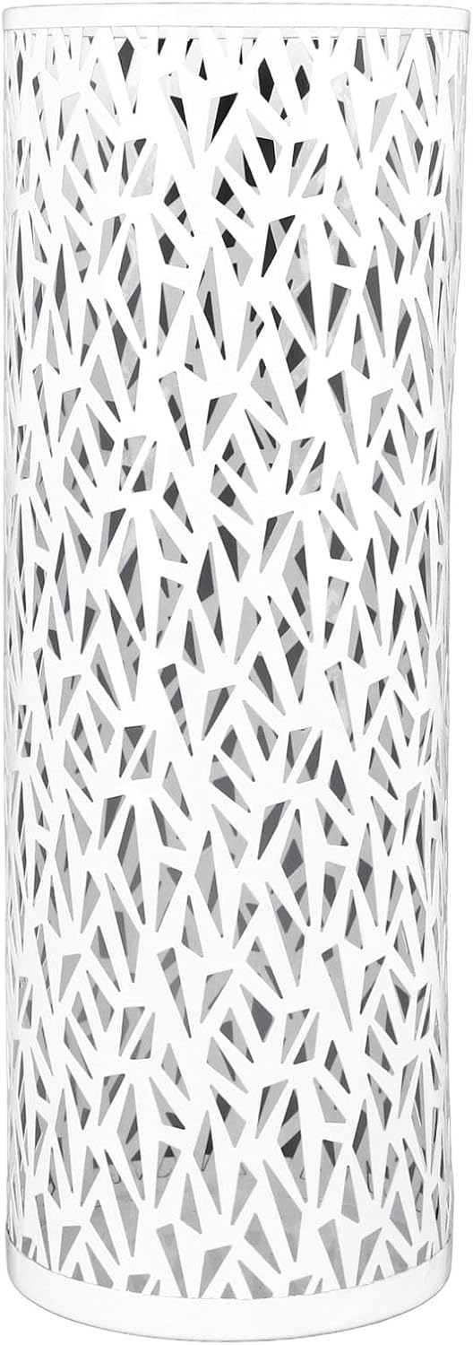 Ymiko Umbrella Stand Metal Round Holder Storage Rack Indoor for Home Hotel Entryway S 36x18x72in Compatible with Umbrellas