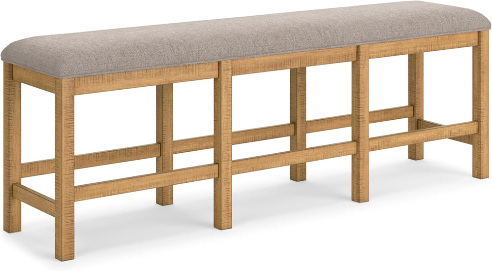 Signature Design by Ashley Havonplane Counter Height Dining Bench, 72" |...