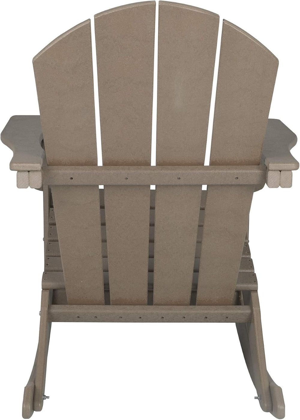 WO Home Furniture Patio Rocking Chair Set of 4 PCS Classic Outdoor HDPE UV We...
