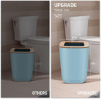 IMAVO Bathroom Accessories Set,Blue Bathroom Set,11 Pieces Bathroom Accessory Set,Trash Can for Bathroom Accessories Décor and Housewarming Gifts
