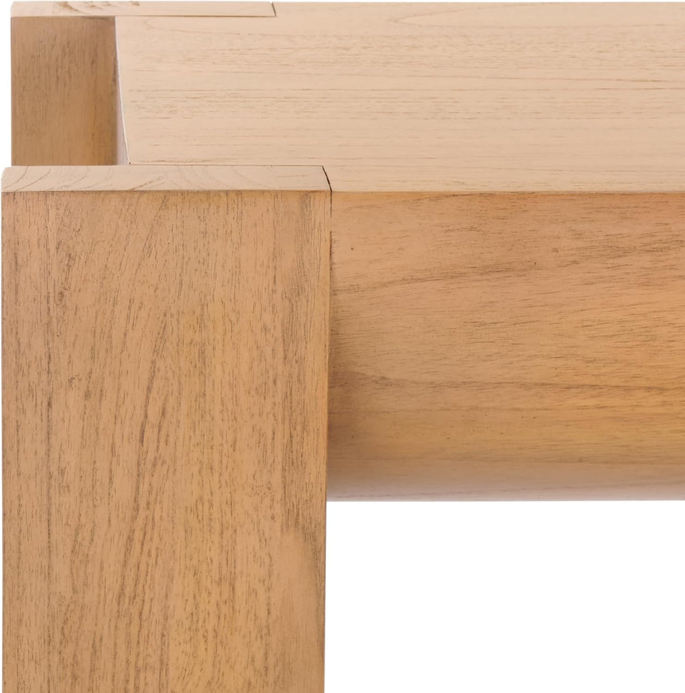SAFAVIEH Couture Collection - Jessandria Natural Brown Accent Table, Contempo...