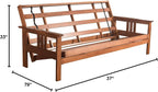 Kodiak Futons Monterey Futon Frame, No Drawers, Barbados