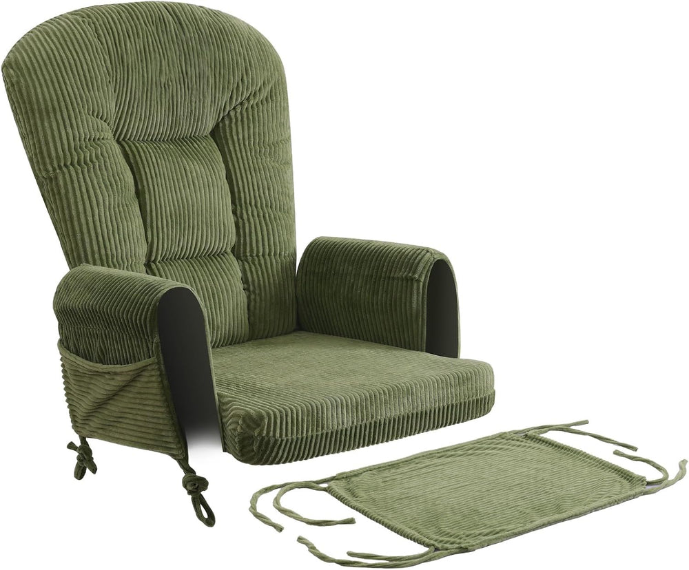 ANMINY 5PCS Glider Rocker Replacement Cushions, 29.5"H Back 3.9"Thi...