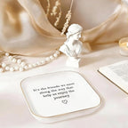 Best Friend Birthday Friendship Gifts for Women Jewelry Tray, Friendship Graduation Christmas Retirement Farewell Gifts for Best Friend BFF Coworkers Jewelry Ring Tray Dish