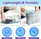 Ice Pack for Insulin Travel Case, TSA Approved Reusable Medical Cooler Bag Ice Packs for Diabetic (Pack of 2)