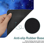 Starry Sky Gaming Mouse Pad 31.5"x11.8"Desk Mat Anti-Slip Rubber Base & Durable Stitched Edges for Gamers Smooth Mouse Writing Surface for Desk Office/Home