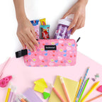 Cerbonny Freezable Lunch Bag, Pink-S, Unisex, PVC Material, 5 x 9 x 4 Inches, Keeps Food Cool
