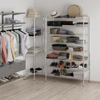21" Deep x 48" Wide x 74" Height Wire Shelving Kit | 8-Tier | NSF Commercial Storage Rack Unit