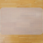 Silicone Dish Drying Mat for Multiple Usage,Easy clean,Eco-friendly,Heat-resistant Silicone Mat for Kitchen Counter or Sink,Refrigerator or Drawer Liner Translucent 3XL 28 inches x 18 inches