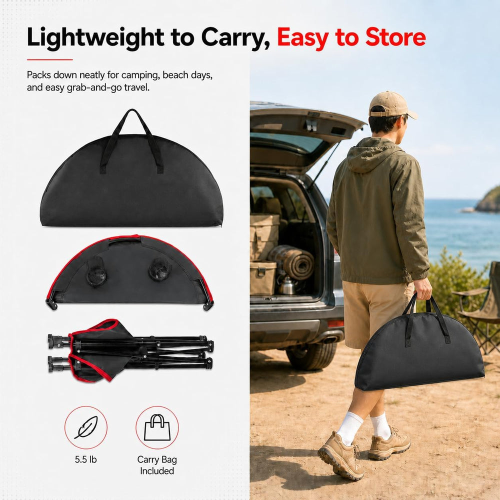 Portable Camping Table Folding Picnic Tables Lightweight Folding Table Waterp...
