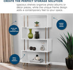 SEI Furniture Beckerman Bookcase, Gold (AMZ9753ZH)