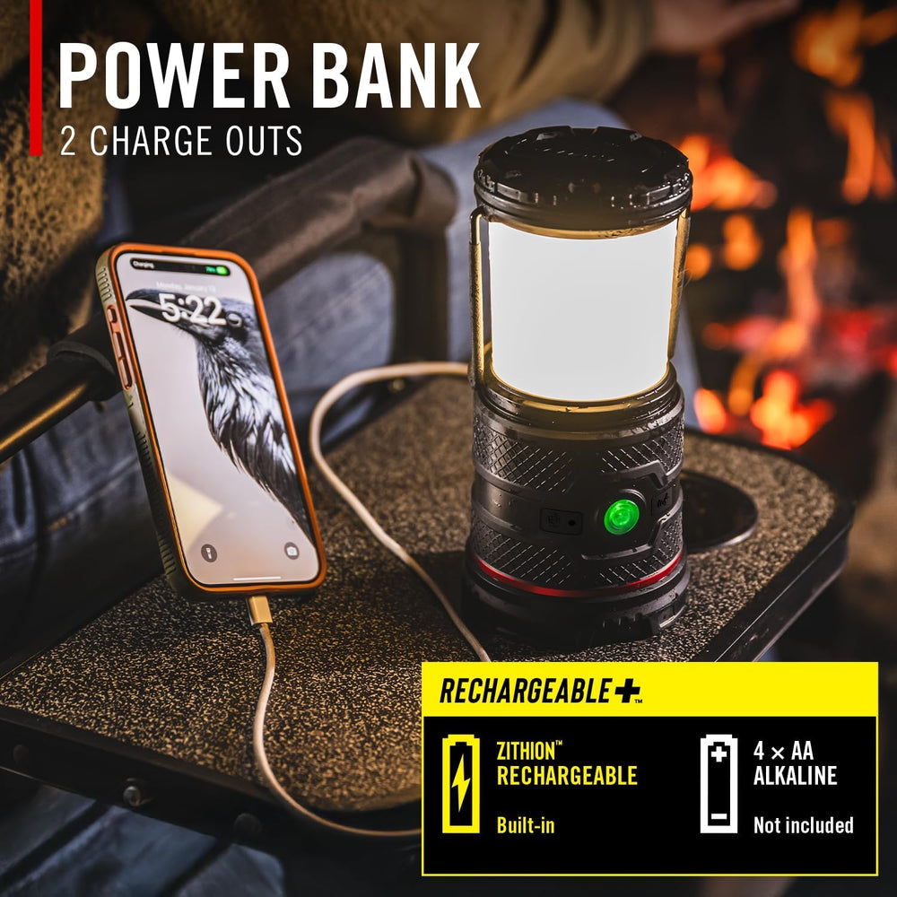 Coast EAL35R 1000 Lumen Voice-Controlled LED Emergency & Camping Area Lan...