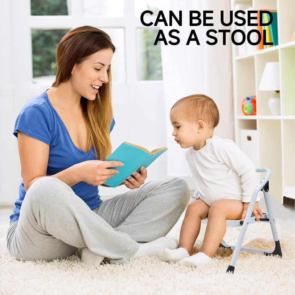 SOLADDER 1-Step Ladder Folding Step Stool with Anti-Slip Sturdy and Wide Peda...