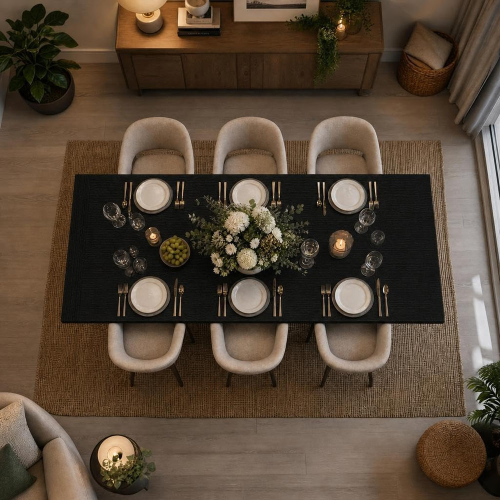 GAOMON Farmhouse Dining Table for 6-8 People, Farmhouse Dining Table, 71 in L...