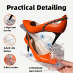 Shoe Slots Organizer, 12PCS Adjustable Double Layer Stack Shoe Rack, 50% Space-Saving Storage Rack Holder, Transparent