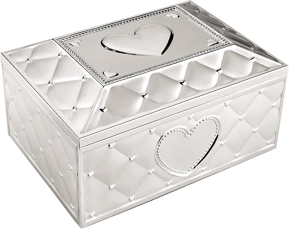 Lenox Childhood Memories Musical Ballerina Jewelry Box | Silverplate over sta...