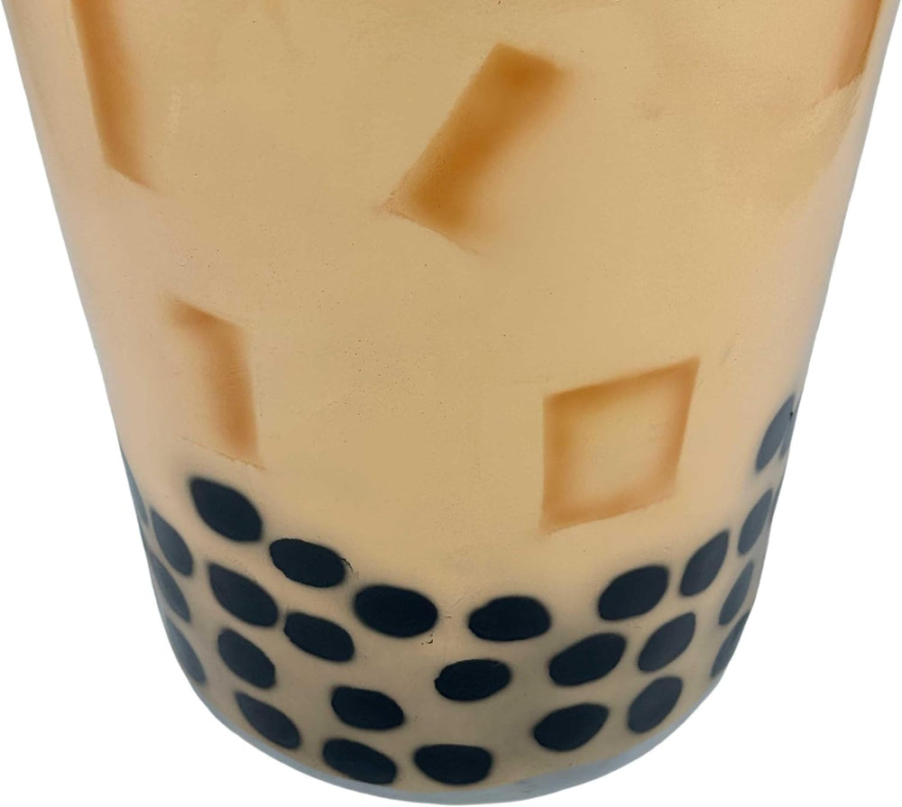 Galt International 18" Boba Milk Tea Stool Side Table | Asian Bubble Tea...