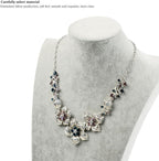 Oirlv Velvet 3-Dimensional Jewelry Stand Necklace Pendant Chain Jewelry Bust Display Holder (H13.39)