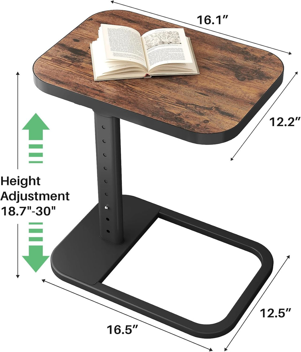 Kitstorack Upgraded TV Tray Table with Panel Lock, 90° Flip-Over Design &...