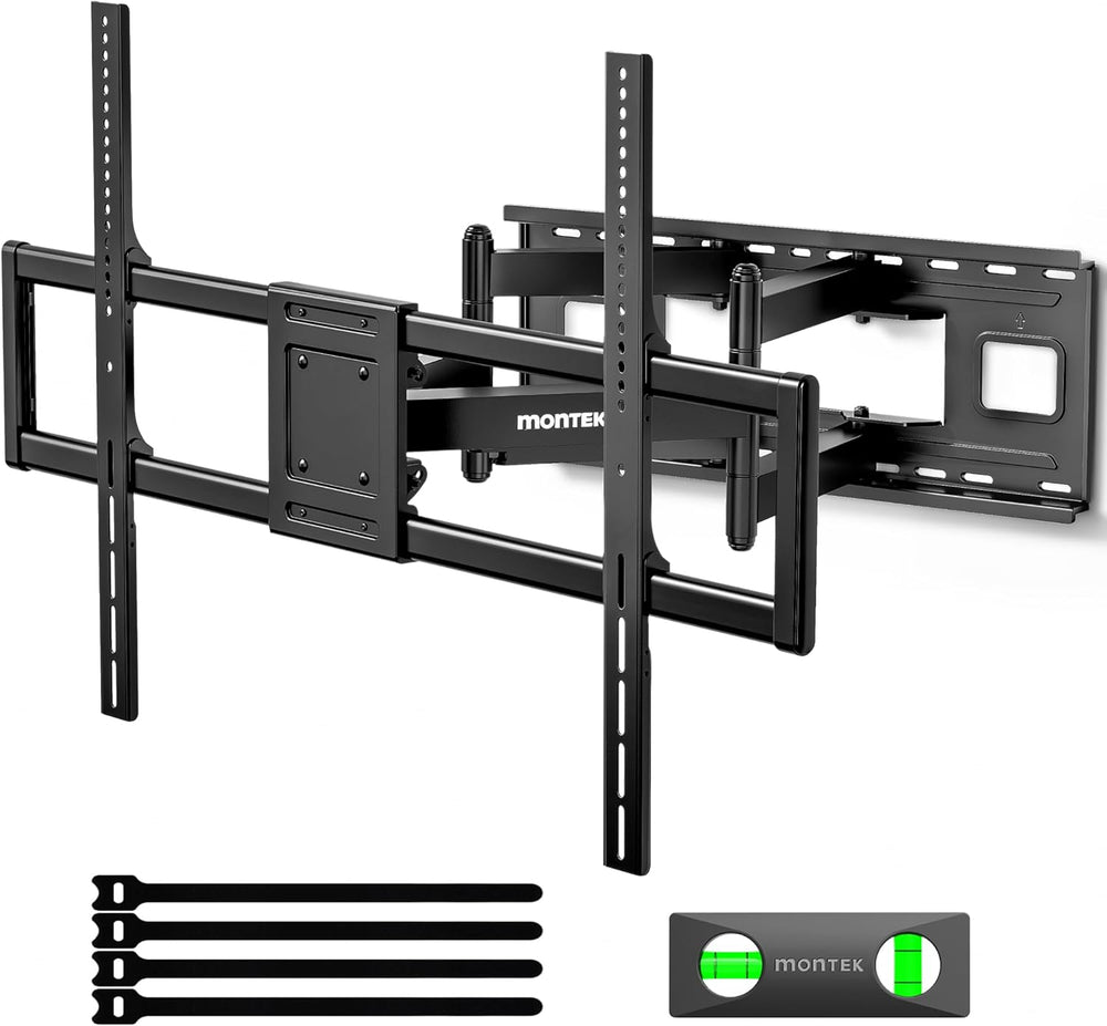 monTEK Heavy Duty Full Motion TV Wall Mount for 60-120 Inch Extra Large TVs |...