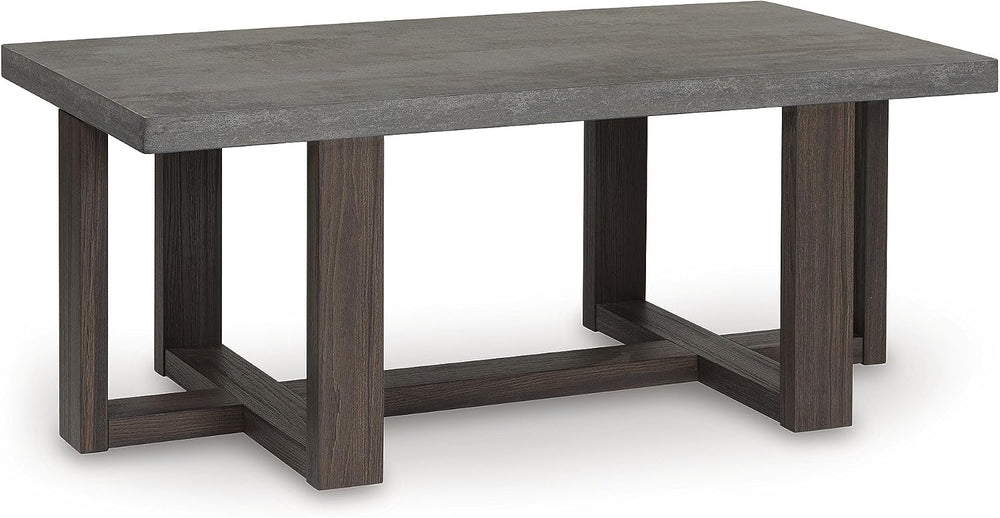 Signature Design by Ashley Dynnford Industrial Water Stain Resistant Table, S...