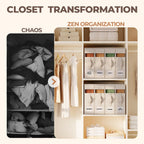 12Pack Linen Sheet Organizers for Linen Closet - King/Queen Size Bedding Storage Boxes with Clear Window | Foldable, Dustproof Sheet Storage Organizer for Blankets & Sheet Sets,Off-white