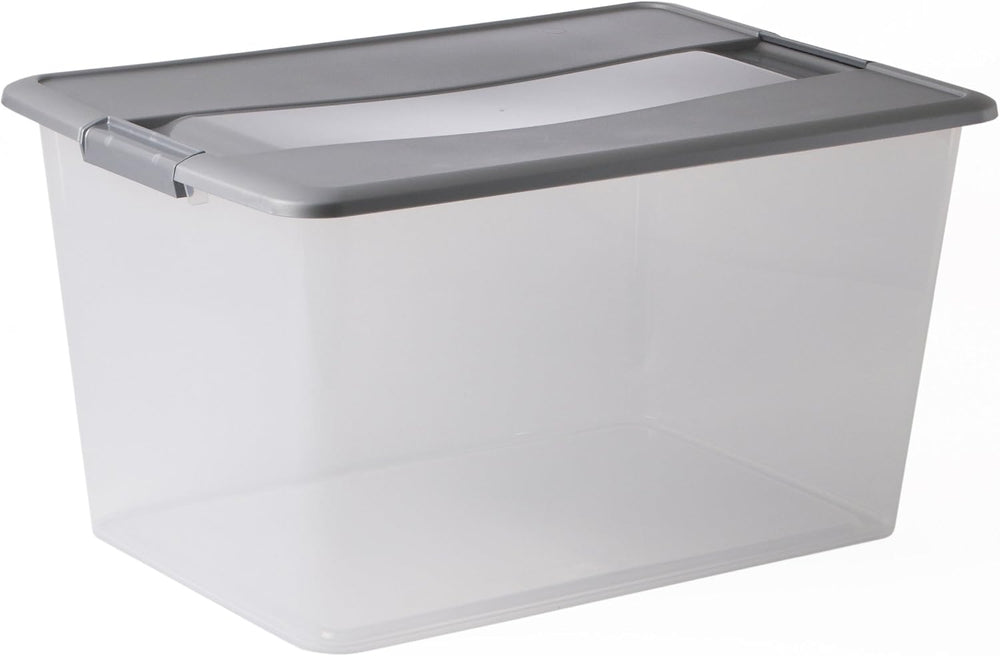 Sundis 4351004 Kliker Box Storage Box PP Argent 57 x 39 x 30,5 cm