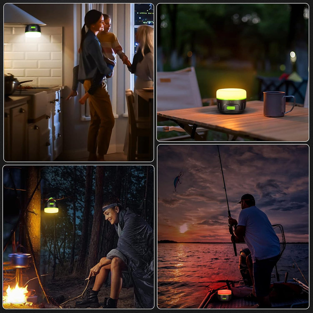 Sinvitron LED Camping Lantern Rechargeable with Remote Control - 1000LM 150H ...